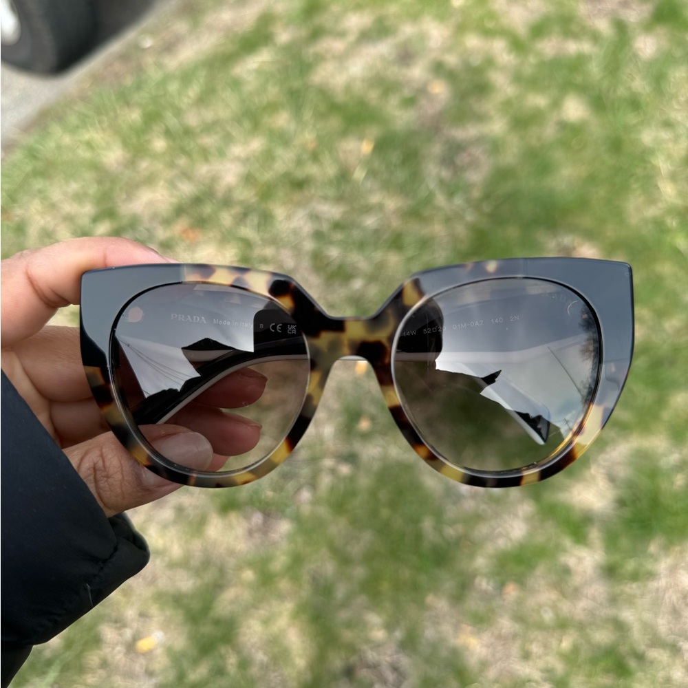 Prada Tortoise Shell Women's Sunglasses
